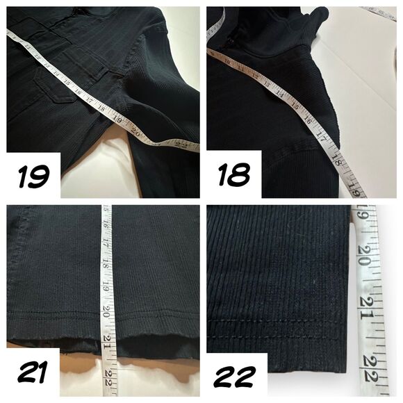 FRENCH DRESSING Jeanswear Vintage Y2K Black Zip Up Jacket Sz 6 - Picture 7 of 9